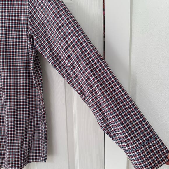 Hugo Boss Men's 100%Cotton Sharp Fir Long Sleeve Shirt Size 15.5-34/35 - Picture 4 of 14